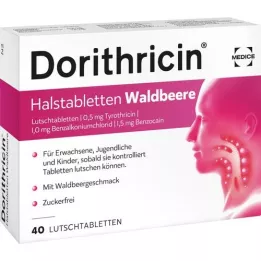 DORITHRICIN Halfsticks Waldberere, 40 db