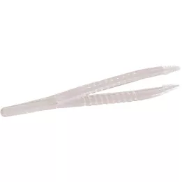 PINZETTE Eldobható steril műanyag 12,5 cm, 10 db