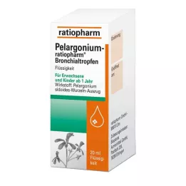PELARGONIUM-RATIOPHARM Hörgőcseppek, 20 ml