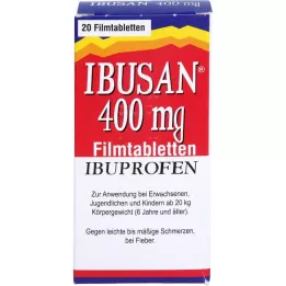 IBUSAN 400 mg film -bevonatú tabletta, 20 db