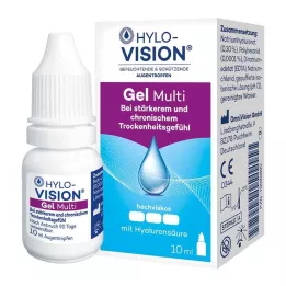 HYLO-VISION Gél több szemcsepp, 10 ml