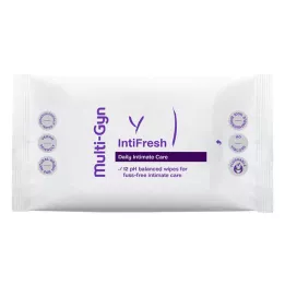 MULTI-GYN IntiFresh törlőkendők, 12 db