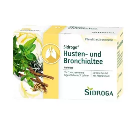 SIDROGA Köhögéscsillapító és hörgőtea filtertasakok, 20X2,0 g