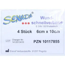 Senada gyors sebkötöző 6x10 cm, 4 db