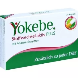 YOKEBE Plus metabolizmus aktívan kapszulák, 28 db