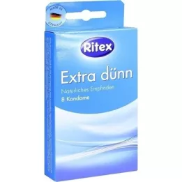 RITEX extra vékony óvszer, 8 db