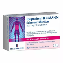IBUPROFEN Heumann Fájdalomtabletta 400 mg, 30 db