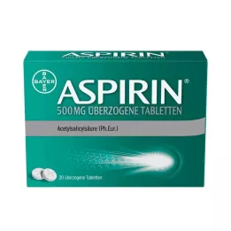 ASPIRIN 500 mg-os bevont tabletta, 20 db