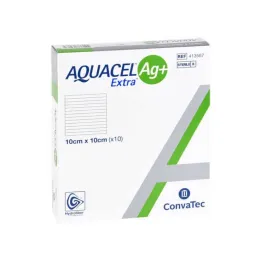 Aquacel Ag + Extra 10x10 cm borogatás, 10 db