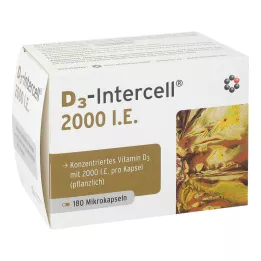 D3-INTERCELL 2000 NE kapszula, 180 db