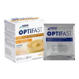 OPTIFAST otthoni krém vanília por, 8X55 g