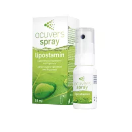 OCUVERS spray lipostamin szemspray Euphrasiával, 15 ml