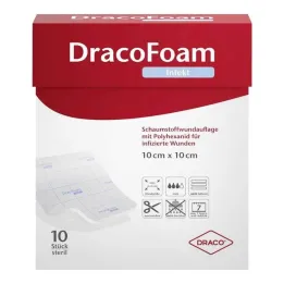 Dracofoam Infection Foam Sebtakaró 20x20cm, 10 db