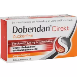 DOBENDAN Direkt cukormentes flurbiprofen 8,75 mg lut, 24 db