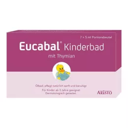 EUCABAL Gyermekfürdő kakukkfűvel, 7X5 ml