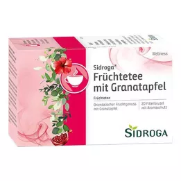 SIDROGA Wellness gyümölcstea gránátalmás szűrőzsákkal, 20X2,0 g