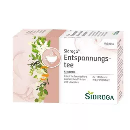 SIDROGA Wellness Relaxációs teafilter tasakok, 20X1,75 g