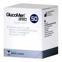 GLUCOMEN areo Sensor tesztcsíkok, 50 db