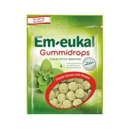 EM-EUKAL Gumdrops Eukaliptusz-mentol cukor tartalmú, 90 g