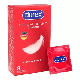 DUREX Gefühlsecht óvszer, 8 db