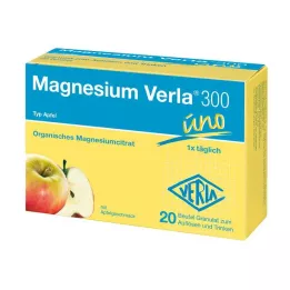 MAGNESIUM VERLA 300 alma granulátum, 20 db