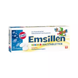 EMSILLEN Vanília torokpasztilla, 20 db