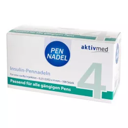 PEN-NADELN Univerzális 4 kanül 0,23x4 mm 32 G, 100 db