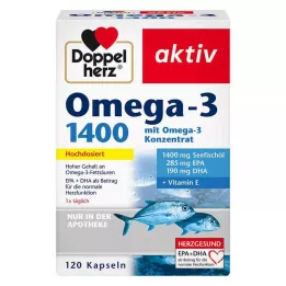 DOPPELHERZ Omega-3 1400 kapszula, 120 db