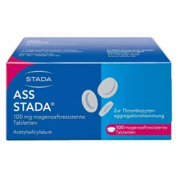 ASS STADA 100 mg gyomornedv-ellenálló tabletta, 100 db