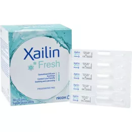 XAILIN Friss szemcseppek, 30x0,4 ml