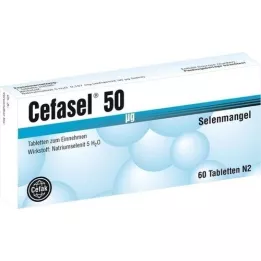 CEFASEL 50 μg tabletta, 60 db