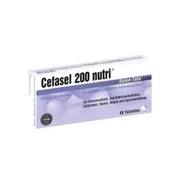 CEFASEL 200 nutri Selenium-Tabs, 60 db