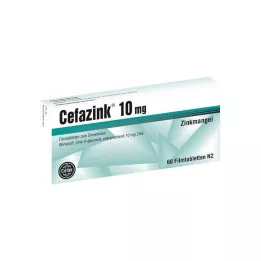 CEFAZINK 10 mg-os filmtabletta, 60 db