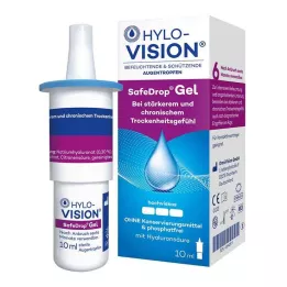 HYLO-VISION SafeDrop Gel szemcsepp, 10 ml