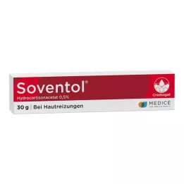SOVENTOL Hidrokortizon-acetát 0,5%-os tejszín, 30 g