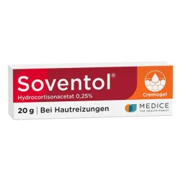 SOVENTOL Hidrokortizon-acetát 0,25% tejszín, 20 g