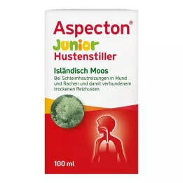 ASPECTON Junior köhögéscsillapító izlandi mohalé, 100 ml