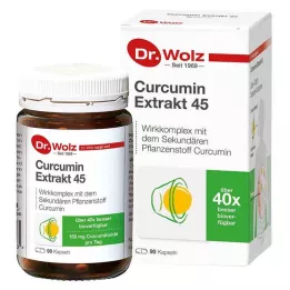 CURCUMIN EXTRAKT 45 Dr.Wolz kapszula, 90 db