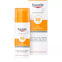 Eucerin Napvédő gél krime olajszabályozás LSF 50+, 50 ml