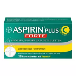 ASPIRIN plus C forte 800 mg/480 mg pezsgőtabletta, 10 db