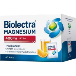 BIOLECTRA Magnézium 400 mg Ultra Trinkgran.orange, 40 db