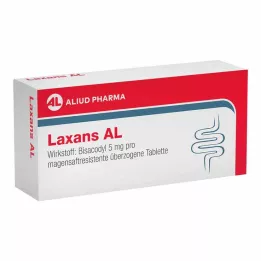 LAXANS AL gyomornedv-ellenálló bevont tabletta, 30 db