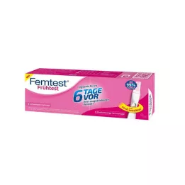 FEMTEST Korai teszt 6 nappal előtte, 1 óra
