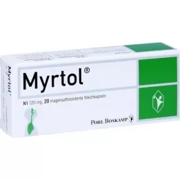 MYRTOL Gyomor -rezisztens puha kapszulák, 20 db