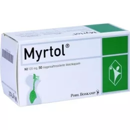 MYRTOL Gyomor -rezisztens puha kapszulák, 50 db