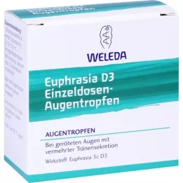 EUPHRASIA D 3 Egyetlen nád szemcseppek, 20x0,4 ml