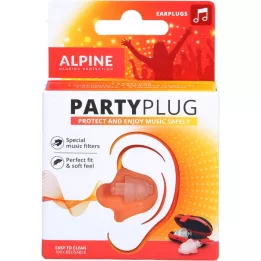ALPINE PARTYPLUG Füldugók, 2 db
