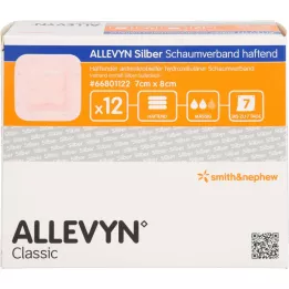 ALLEVYN Ezüst hab keverék 7x8 cm ragasztó, 12 db
