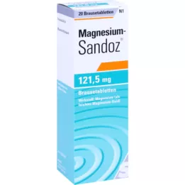 Magnézium Sandoz 121,5 mg pezsgőtabletta, 20 db