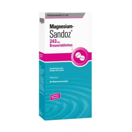 MAGNESIUM SANDOZ 243 mg-os pezsgőtabletta, 40 db